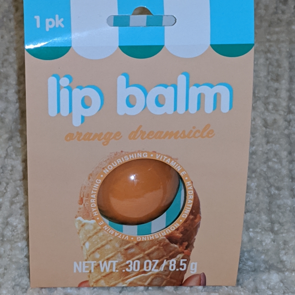 NEW! Orange Dreamsicle Sphere Lip Balm